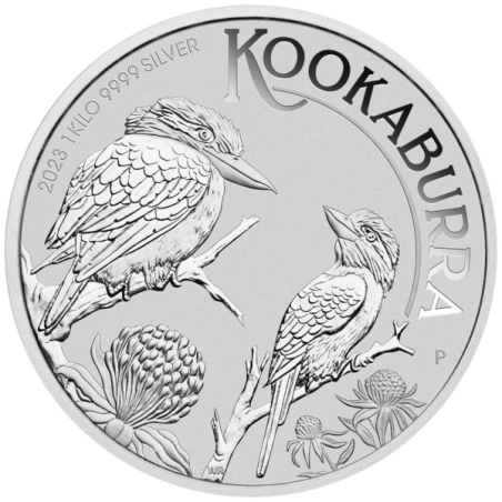 Strieborná minca 1 Kg Australian Kookaburra 2023