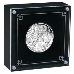 Strieborná minca 1/2 Oz Lunar Series III Year of the Dragon 2024