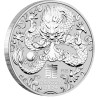 Strieborná minca 1 Oz Lunar Series III Year of the Dragon 2024