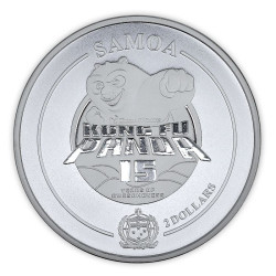 Strieborná minca 1 Oz 15. výročie Kung Fu Panda 2023