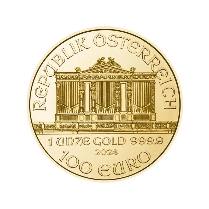 Zlatá minca 1 Oz Wiener Philharmoniker 2024