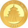 Zlatá minca 1 g China Panda 2024