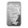 Strieborná tehlička 10 g PAMP Lunar Series III Year of the Dragon 2024