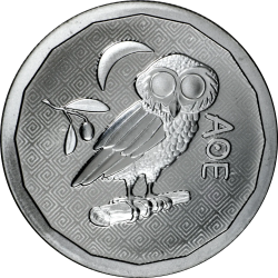 Strieborná minca 1 Oz Sova...