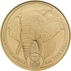 Zlatá minca 1 Oz Big Five Elephant 2024