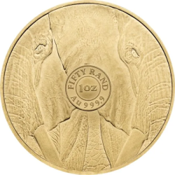 Zlatá minca 1 Oz Big Five Elephant 2024