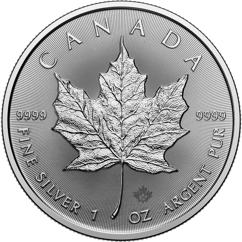 Strieborná minca 1 Oz Maple Leaf 2024