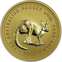 Zlatá minca 1/4 Oz Nugget...