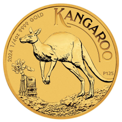 Zlatá minca 1/4 Oz Kangaroo...
