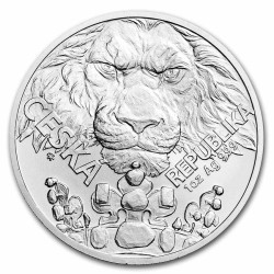 Strieborná minca 1 Oz Český...