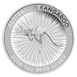 Strieborná minca 1 Oz Kangaroo rôzne roky