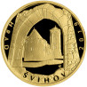 Zlatá mince 5000 Kč 1/2 Oz Hrad Švihov 2019 Proof