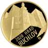 Zlatá minca 5000 Kč 1/2 Oz Hrad Buchlov 2020 Proof