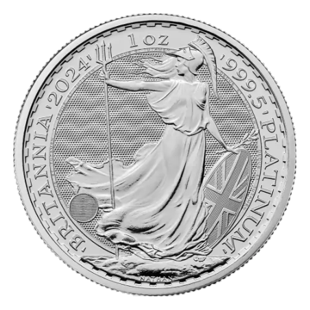 Platinová minca 1 Oz Britannia 2024 Charles