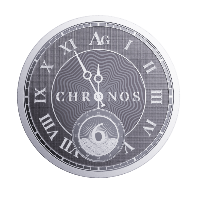 Strieborná minca 1 Oz Chronos 2024