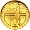 Zlatá medaile 1/4 Oz Air Navigation Services of the Czech Republic 1998 Proof