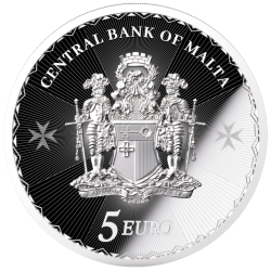 Strieborná minca 1 Oz Maltese cross 2024 Proof-like