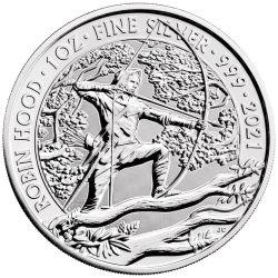 Sada stříbrných mincí 7 x 1...