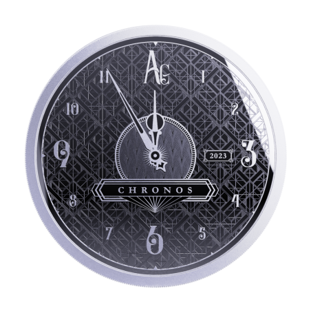 Strieborná minca 1 Oz Chronos 2023 Proof-like