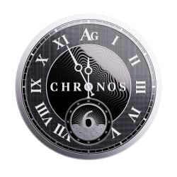 Strieborná minca 1 Oz Chronos 2024 Proof-Like