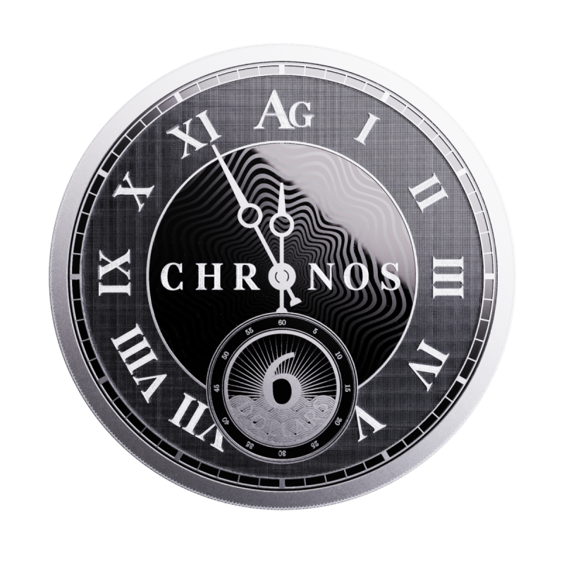 Strieborná minca 1 Oz Chronos 2024 Proof-Like