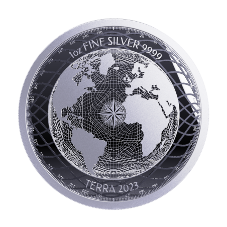 Strieborná minca 1 Oz Terra 2023 Proof-Like