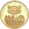 Zlatá minca 1/4 Oz vodný mlyn v Slupi 2007 Proof