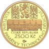 Zlatá minca 1/4 Oz vodný mlyn v Slupi 2007 Proof