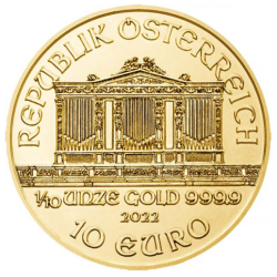 Zlatá minca 1/10 Oz Wiener...