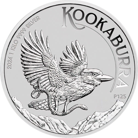 Strieborná minca 1 Kg Australian Kookaburra 2024