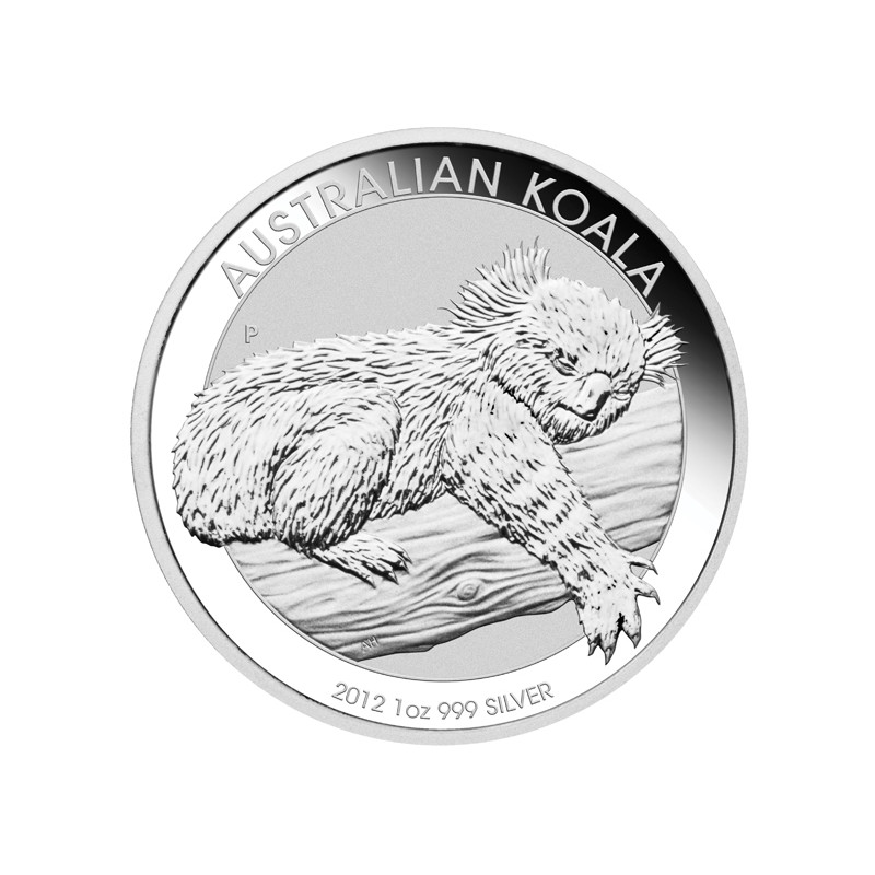 Strieborná minca 1 Oz Koala 2012