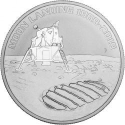 Strieborná minca 1 Oz Moon...