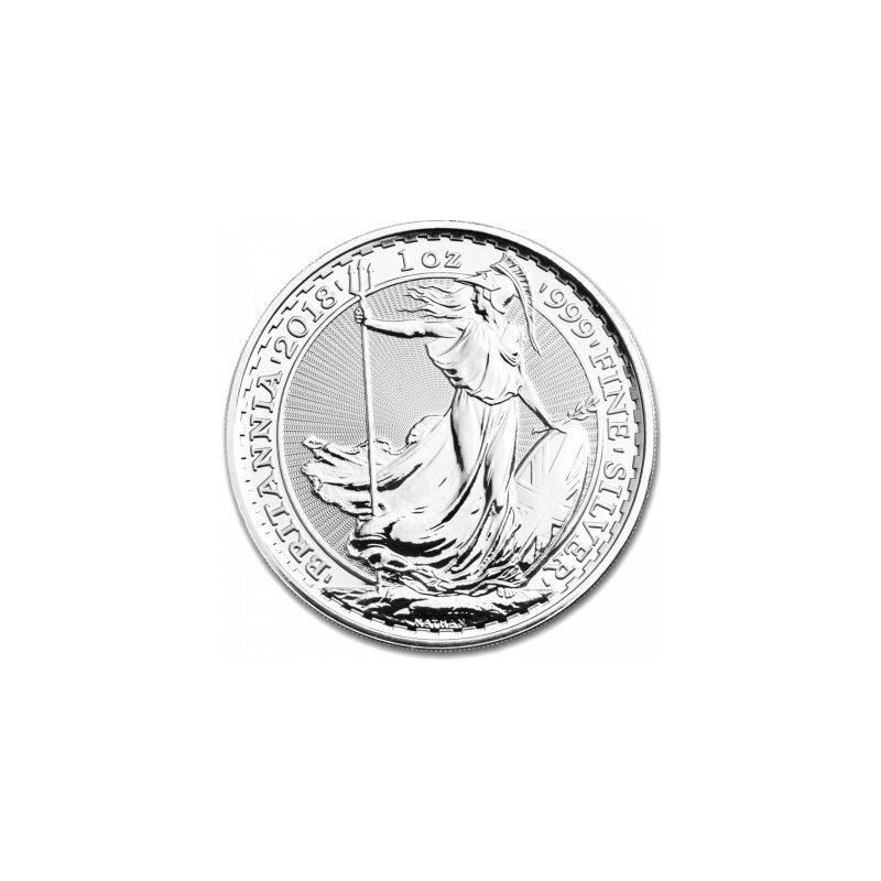 Strieborná minca 1 Oz Britannia 2018