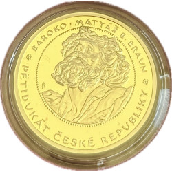 Sada zlatých mincí 4 x Dukátový rad Českej republiky 2009 Proof