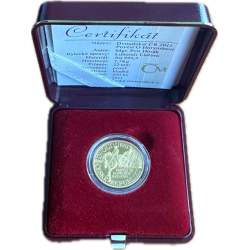 Zlatý Dvojdukát 1/4 Oz Povesť o Horymírovi 2011 Proof