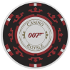 Strieborná minca 1 Oz Casino Royale Chip 2023 Kolorované