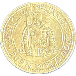 Zlatá minca 3,49 g 10 dukát...