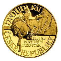 Zlatý Dvojdukát 1/4 Oz Povesť o Horymírovi 2011 Proof