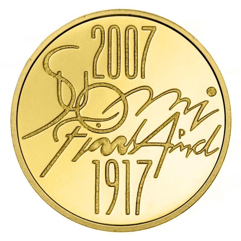 Zlatá minca 1/4 Oz Finland Independence 2007 Proof