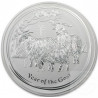 Strieborná minca 1 Kg Lunar Series II Year of the Goat 2015