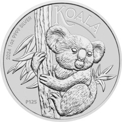 Strieborná minca 1 Oz Koala...