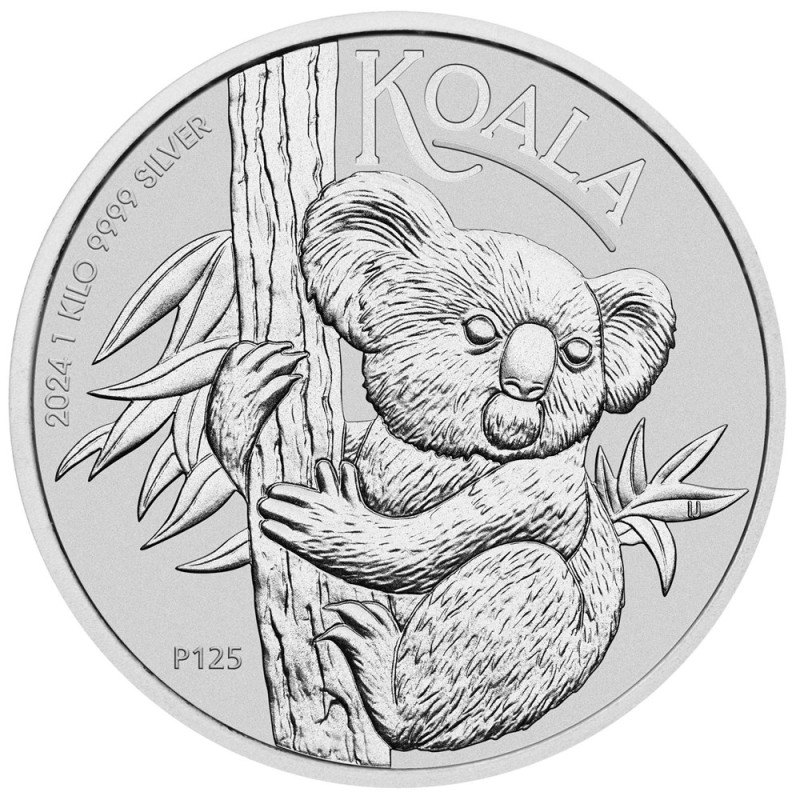 Strieborná minca 1 Kg Koala 2024