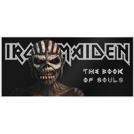 Bankovka strieborná 5 g Iron Maiden The Book of Souls