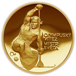 Sada zlatých mincí 4 x 1/4 Oz Majstri sveta a olympijskí víťazi Proof