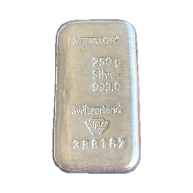 Strieborný zliatok 250 g Metalor