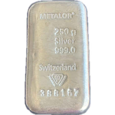 Strieborný zliatok 250 g Metalor