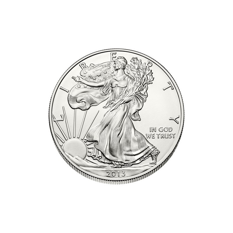 Strieborná minca 1 Oz American Eagle 2013