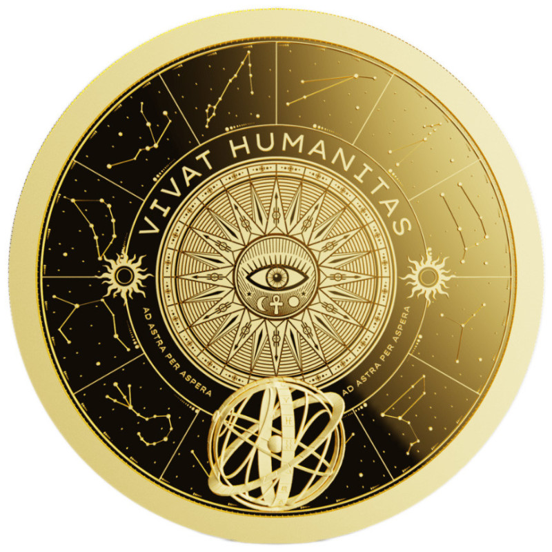 Zlatá minca 1 Oz Vivat Humanitas 2024 Proof-like