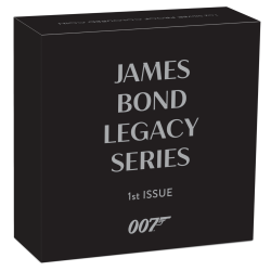 Strieborná minca 1 Oz James Bond Sean Connery 2021 Kolorované (1)