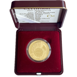 Zlatá minca 1/2 Oz Predsedníctvo ČR v Rade EÚ 2009 Proof